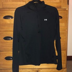 Black Under Armour Semi-Fitted Pullover